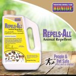Repels-All Animal Repellent Granules, 3 lbs. Ready-to-Use Deer & Rabbit Repellent, Deter Pests from Lawn & Garden